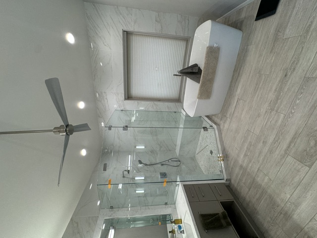 Hallway mirror installation