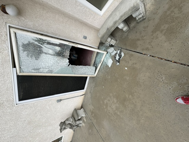 Glass door replacement project